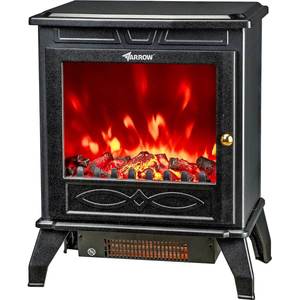 קמין חימום חשמלי 1800W‏ Arrow