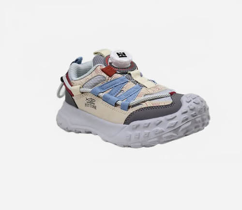 נעלי לילדים בצבע בז/כחול | 29-35 | HOT TUNA WAVES HTKSH4 BEIGE/BLUE