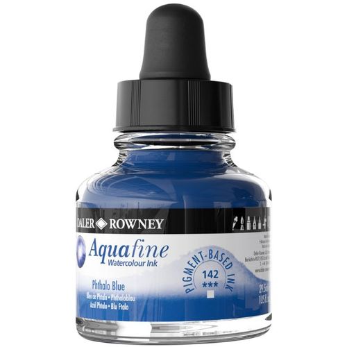דיו על בסיס מים 29.5 מל Phthalo Blue 142 Aquafine