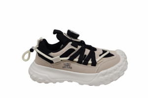 נעלי לילדים בצבע בז/שחור | 29-35 | HOT TUNA WAVES HTKSH4 BEIGE/BLACK