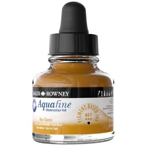 דיו על בסיס מים 29.5 מל Row Sienna 667 Aquafine