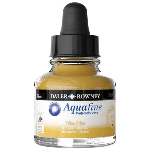 דיו על בסיס מים 29.5 מל Yellow Ochre 663 Aquafine