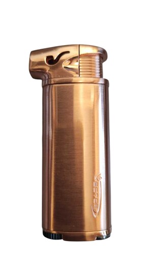 מצית למקטרת Vector Soft Flame Angle נחושת מוברקת