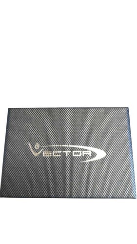 מצית למקטרת VECTOR מתכת מטאלית כהה מוברקת