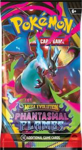 קלפי פוקימון חבילת בוסטר פנטסמל פליימס Phantasmal Flames Booster Pack - ME02: Phantasmal Flames (PFL)