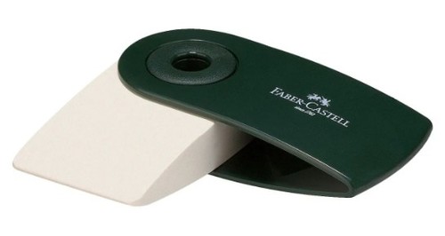 מחק נשלף SLEEVE MINI EARASER (שחורׂׂ)