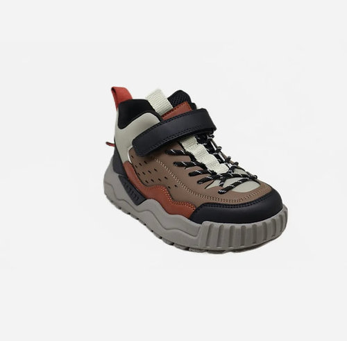 נעלי לילדים בצבע אפור | 29-35 | HOT TUNA Woodcutter HTKSH5 GREY