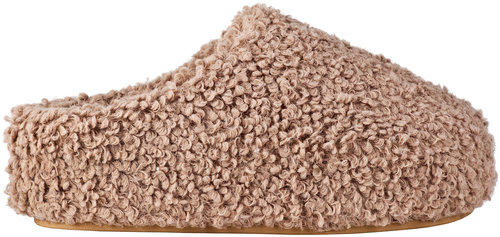 כפכפי בית פלטפורמה פרוותיים בצבע בז | 35-42 | HOT TUNA Talia Vibes - BEIGE AH-507777