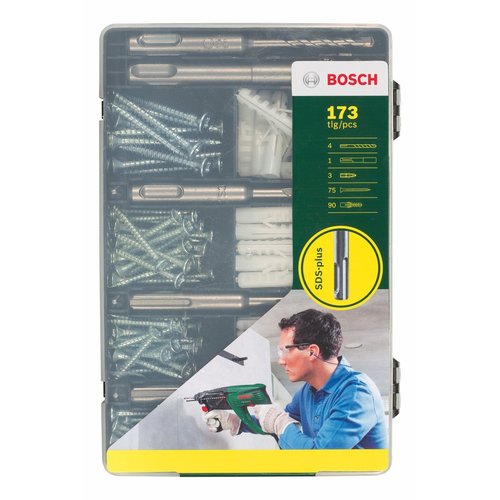 סט לעיגון 173 חלקים BOSCH