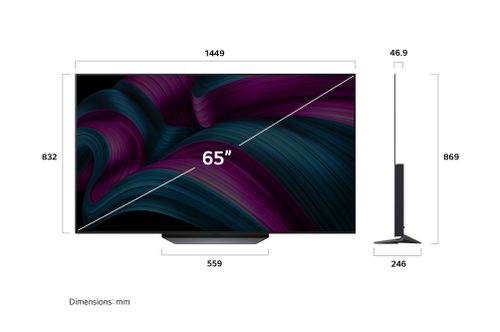  טלוויזיה 65 אינץ' LG OLED evo 4K OLED65CS5VA אל ג'י
