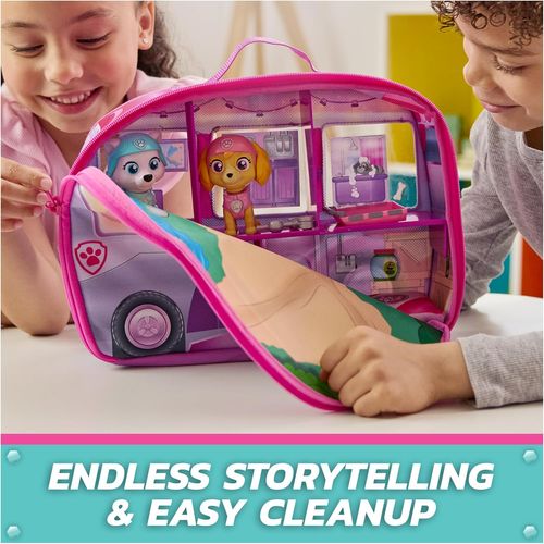 סט משחק - קרוואן ההצלה של סקיי עם 3 דמויות 12 חלקים