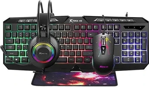 סט גיימינג 4 ב- 1 דגם CMX-410 מבית XtrikeMe