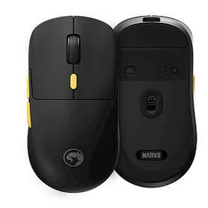 עכבר גיימינג אלחוטי דגם G912W מבית Marvo - שחור