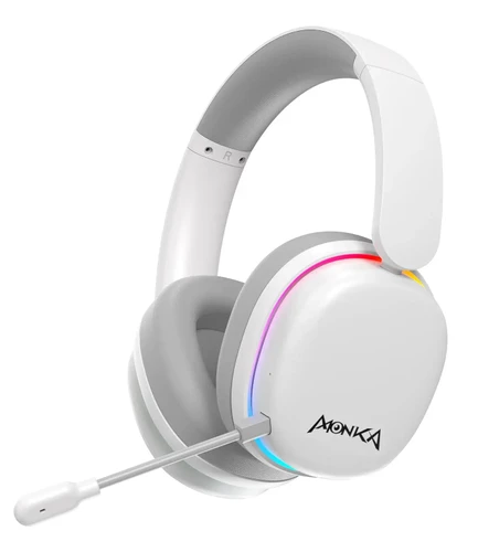 אוזניות גיימינג 3 מצבים (2.4G/בלוטות' /חוטי) דגם ECHO RS HG9070W מבית Monka 