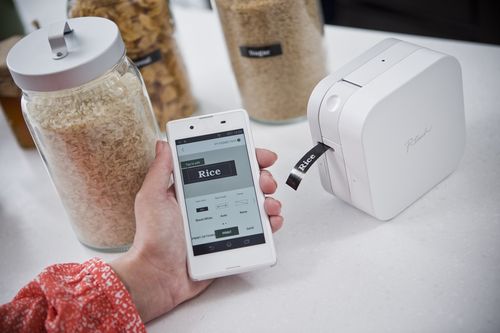 מדפסת מדבקות Brother PT-P300BT P-Touch Cube