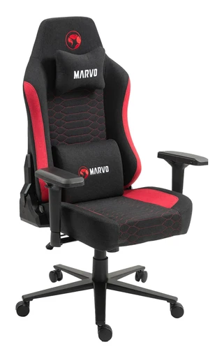 כיסא גיימינג מקצועי דגם CH-178 מבית Marvo - שחור-אדום