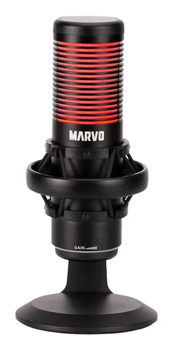 מיקרופון גיימינג דגם Mic-07 BLAST 60 מבית Marvo - שחור