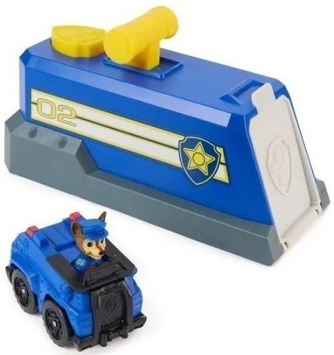 מתקן שיגור עם רכב ודמות צ'ייס מפרץ ההרפתקאות