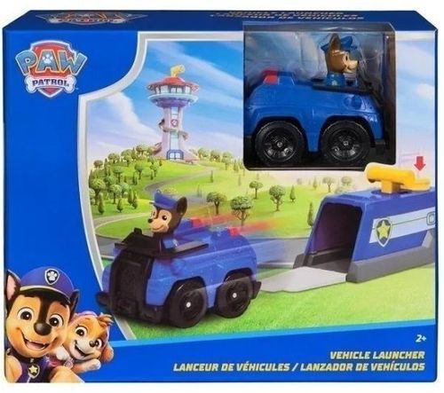 מתקן שיגור עם רכב ודמות צ'ייס מפרץ ההרפתקאות