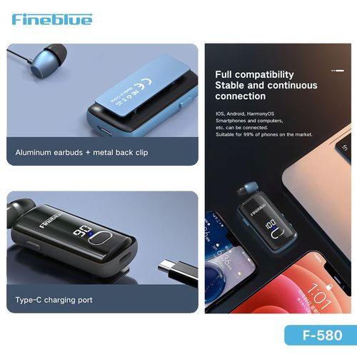 אוזניות בלוטות' FineBlue F580