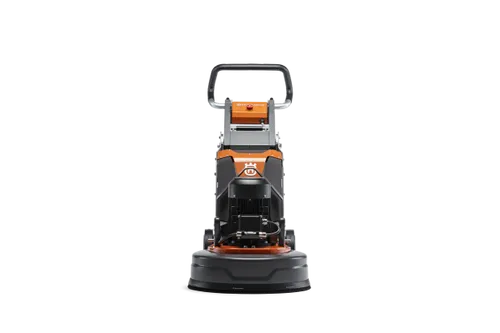 מלטשת בטון פלנטרית HUSQVARNA PG 5 S עם 3 דיסקיות ליטוש, מנוע 2.2 קילוואט, מערכת EZchange לחילוף כלים מהיר ועיצוב מרכב מפוצל - למגוון יישומי ליטוש מקצועיים.