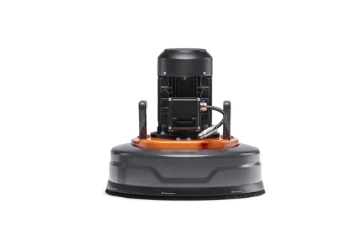 מלטשת בטון פלנטרית HUSQVARNA PG 5 S עם 3 דיסקיות ליטוש, מנוע 2.2 קילוואט, מערכת EZchange לחילוף כלים מהיר ועיצוב מרכב מפוצל - למגוון יישומי ליטוש מקצועיים.