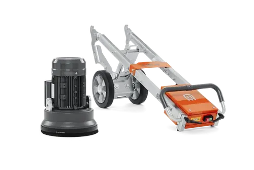 מלטשת בטון HUSQVARNA דגם PG 280 S עם מנוע 2.2 קילוואט, רוחב שיוף 280 מ