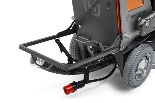 מלטשת בטון פלנטרית HUSQVARNA PG6 DR עם שלט רחוק, טכנולוגיית Dual Drive ומערכת קירור Mist Cooler לליטוש מקצועי של רצפות בטון ואבן.