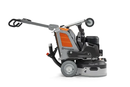 מלטשת בטון מקצועית HUSQVARNA PG6 S דגם 970 60 35 04 עם מנוע 7.5 קילוואט, רוחב שליפה 600 מ