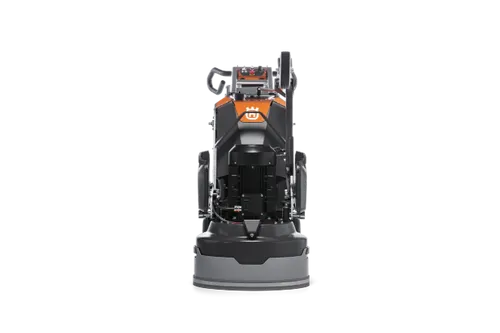 מלטשת בטון פלנטרית HUSQVARNA PG6 XR עם 4 דיסקים, מערכת קירור Mist Cooler ושלט רחוק משופר לעבודות ליטוש מקצועיות.