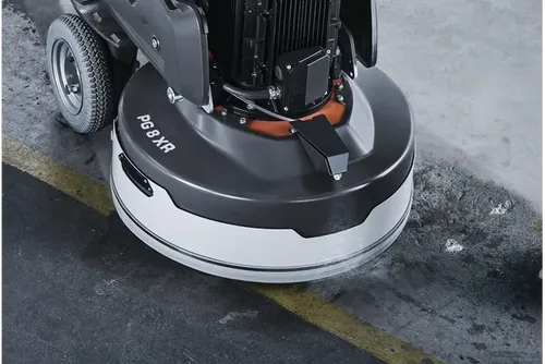 מלטשת בטון פלנטרית HUSQVARNA PG8 DR עם שלט רחוק, רוחב ליטוש 80 ס