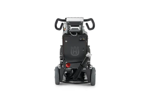 מלטשת בטון פלנטרית HUSQVARNA PG 8 XR עם 4 דיסקי ליטוש, שלט רחוק מתקדם ומערכת קירור ערפל לשיוף וליטוש רצפות בטון ואבן ברוחב 800 מ