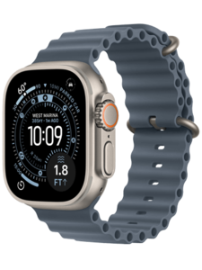 שעון חכם Apple Watch Ultra 3 eSIM 49mm רצועת Ocean Band יבואן רשמי
