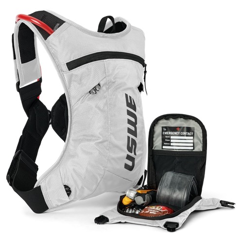 תיק רכיבה לבן - USWE MTB HYDRO 3L  