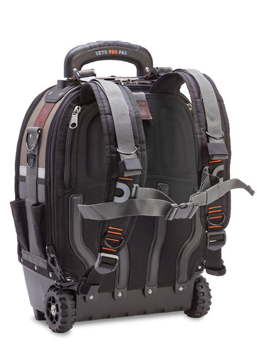 תיק גב טרולי טכנאי לכלי עבודה Tech-Pac Wheeler