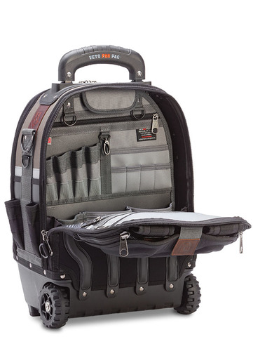 תיק גב טרולי טכנאי לכלי עבודה Tech-Pac Wheeler