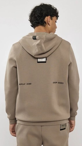 קפוצ'ון ריפליי Replay Interlock Zipped Hooded Jacket | גברים