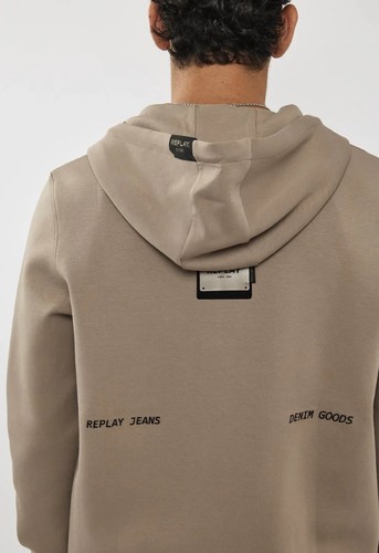 קפוצ'ון ריפליי Replay Interlock Zipped Hooded Jacket | גברים