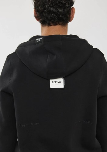 קפוצ'ון ריפליי  Replay Interlock Zipped Hooded Jacket | גברים