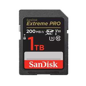 כרטיס זיכרון  Extreme Pro SDXC בנפח 1TB מבית Sandisk דגם SDSDXXD-1T00-GN4IN