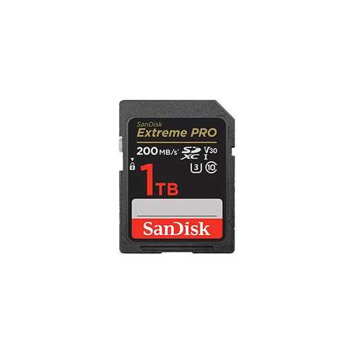 כרטיס זיכרון  Extreme Pro SDXC בנפח 1TB מבית Sandisk דגם SDSDXXD-1T00-GN4IN