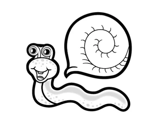 ערכת יצירה - חילזון עם בית להרכבה - 36 יח'