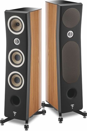 זוג רמקולים רצפתיים Focal Kanta 2 צבע Black Matte walnut high gloss - מתצוגה!