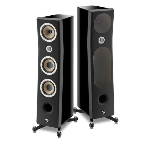 זוג רמקולים רצפתיים Focal Kanta 3 צבע Black Matte /Black High Gloss