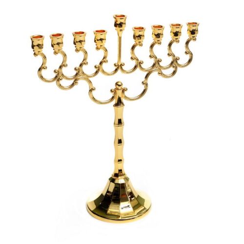 חנוכיית ילדים זהב