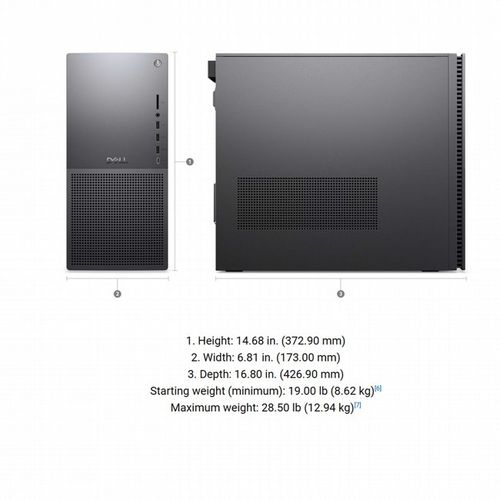 מחשב נייח Dell Tower Plus EBT2250 Ultra 9 285K 32GB 2T RTX 5080 W11P XP-RD33-16241