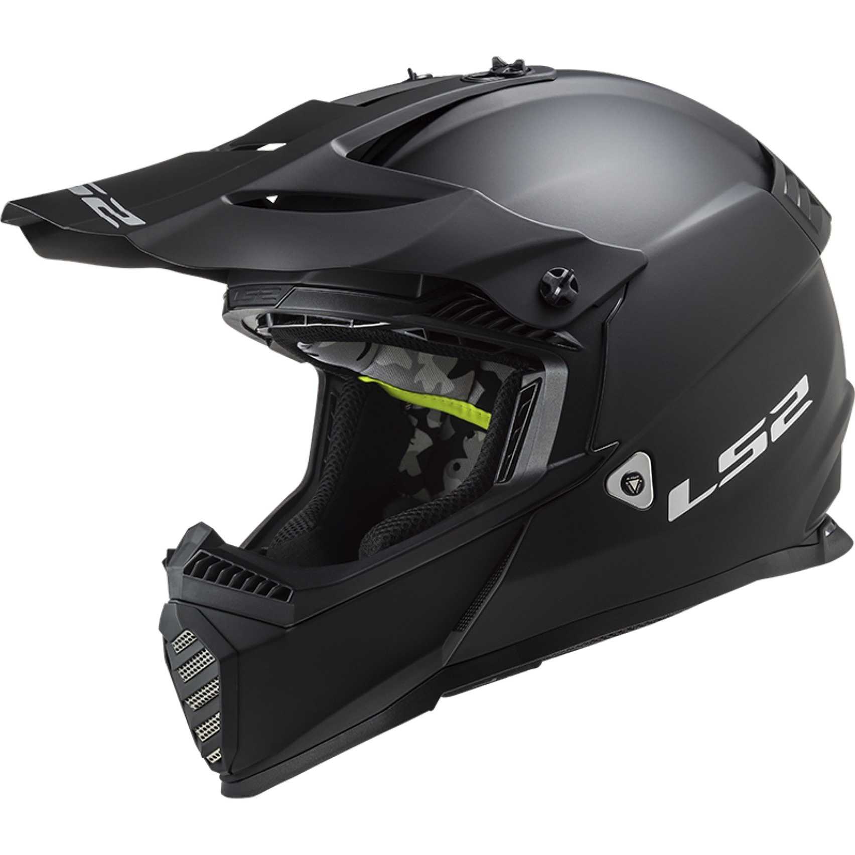 קסדת שטח לילדים אל אס 2 שחור מט - LS2 MX437 FAST EVO 2 YTH 