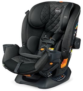 כיסא בטיחות משולב בוסטר וואן פיט מקס OneFit Max ClearTex עם מרכב רגלים מוגדל שחור אנרג