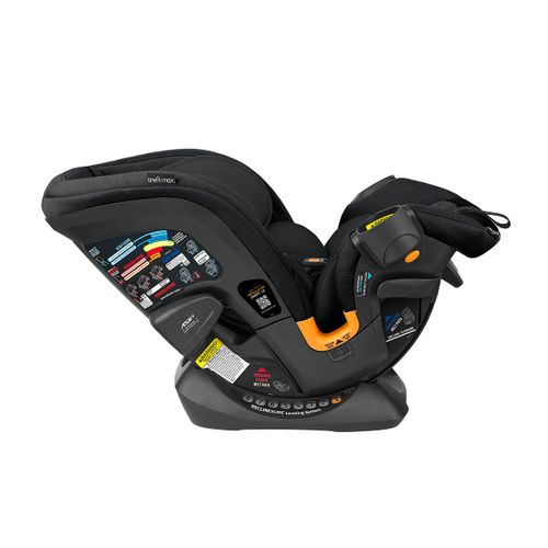 כיסא בטיחות משולב בוסטר וואן פיט מקס OneFit Max ClearTex עם מרכב רגלים מוגדל שחור אנרג'י - Energy