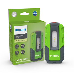  פנס לד כיס נטען PHILIPS IK08 IP20 Lumens 300
